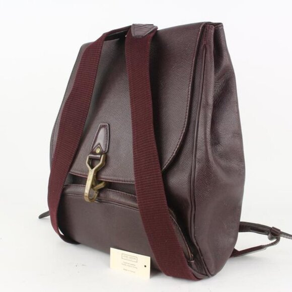 Louis Vuitton Burgundy Taiga Leather Cassiar Backpack 1015lv42 main image 5
